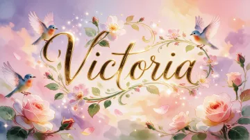 Victoria horizontal - Jardín Mágico Primaveral