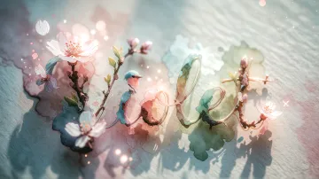 Violet horizontal - Amanecer de Primavera