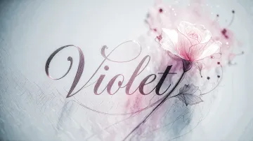 Violet horizontal - Rosa Eterna