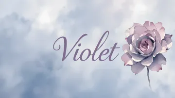Violet horizontal - Elegancia Pastel