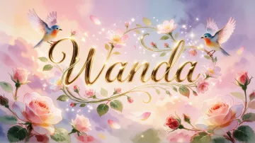 Wanda horizontal - Jardín Mágico Primaveral