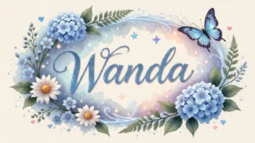 Wanda horizontal - Magia en Cursiva