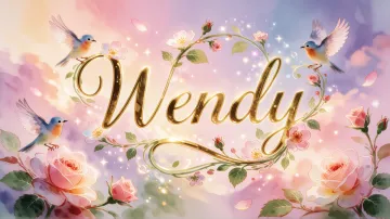 Wendy horizontal - Jardín Mágico Primaveral