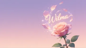 Wilma horizontal - Rosa Etérea Iluminada
