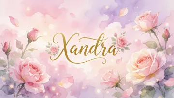 Xandra horizontal - Rosas de Acuarela Mágica