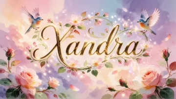 Xandra horizontal - Jardín Mágico Primaveral