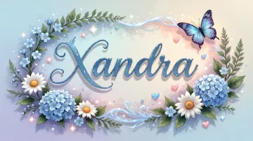 Xandra horizontal - Magia en Cursiva