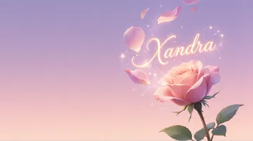 Xandra horizontal - Rosa Etérea Iluminada