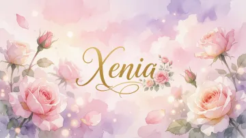 Xenia horizontal - Rosas de Acuarela Mágica