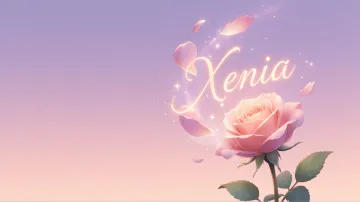 Xenia horizontal - Rosa Etérea Iluminada