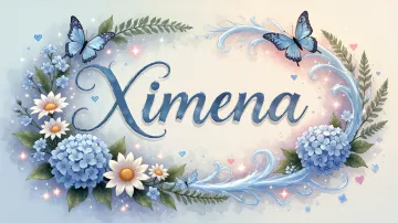 Ximena horizontal - Magia en Cursiva