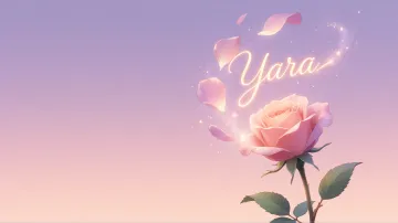 Yara horizontal - Rosa Etérea Iluminada
