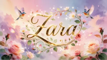 Zara horizontal - Jardín Mágico Primaveral