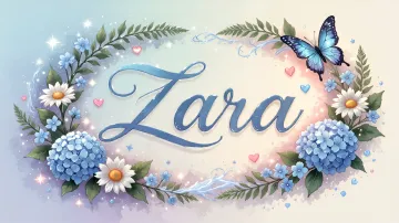 Zara horizontal - Magia en Cursiva