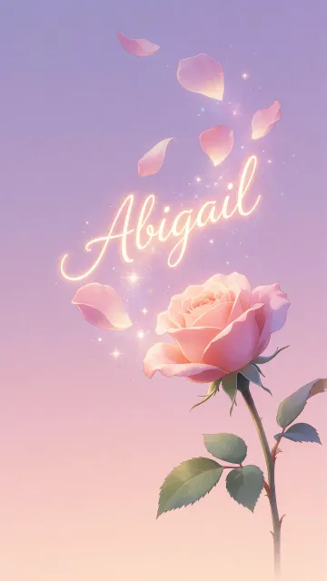 Abigail - Rosa Etérea Iluminada