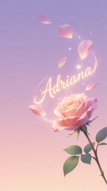 Adriana - Rosa Etérea Iluminada