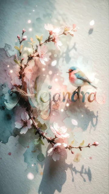 Alejandra - Amanecer de Primavera