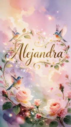Alejandra - Jardín Mágico Primaveral