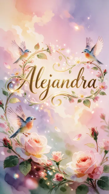 Alejandra - Jardín Mágico Primaveral