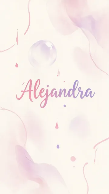 Alejandra - Sueños en Tonos Pastel