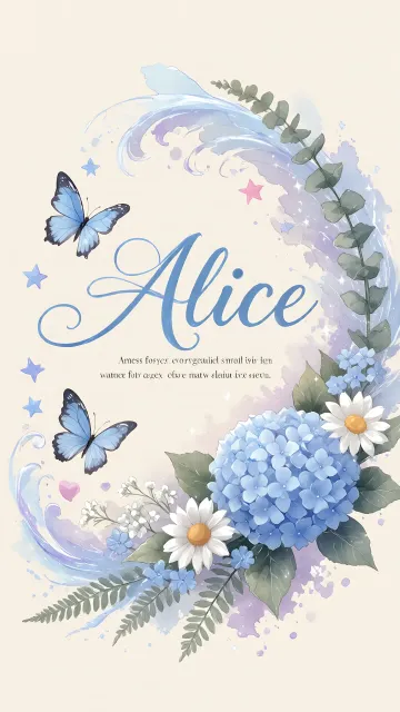Alice - Jardín de Hortensias