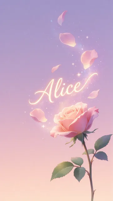 Alice - Rosa Etérea Iluminada