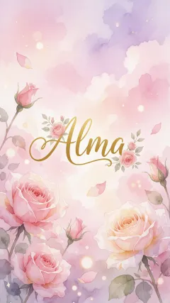Alma - Rosas de Acuarela Mágica