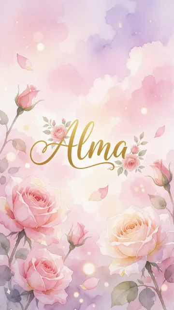 Alma - Rosas de Acuarela Mágica
