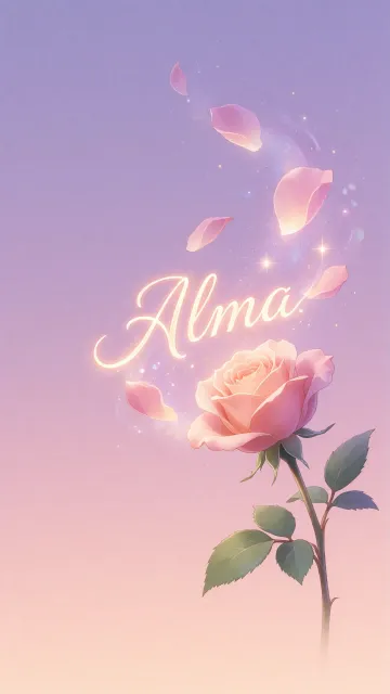 Alma - Rosa Etérea Iluminada