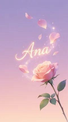 Ana - Rosa Etérea Iluminada