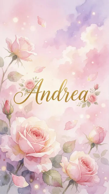 Andrea - Rosas de Acuarela Mágica