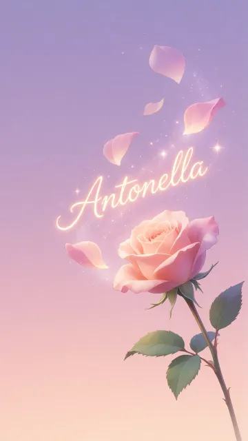 Antonella - Rosa Etérea Iluminada