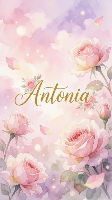 Antonia - Rosas de Acuarela Mágica
