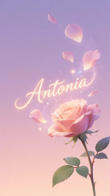 Antonia - Rosa Etérea Iluminada