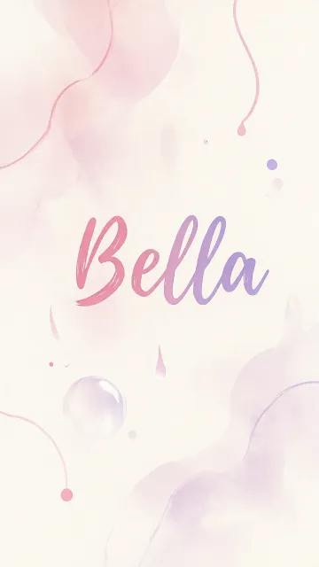 Bella - Sueños en Tonos Pastel