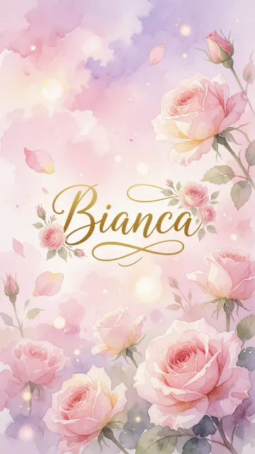 Bianca - Rosas de Acuarela Mágica