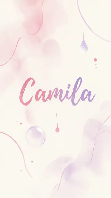 Camila - Sueños en Tonos Pastel