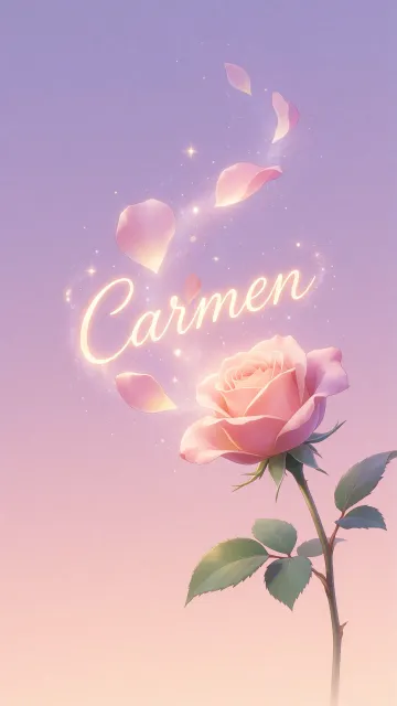 Carmen - Rosa Etérea Iluminada