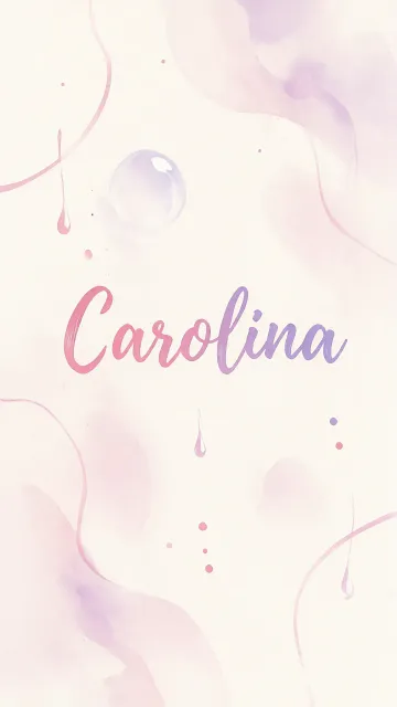 Carolina - Sueños en Tonos Pastel