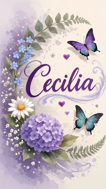 Cecilia - Místico Lila
