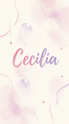 Cecilia - Sueños en Tonos Pastel