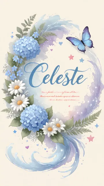 Celeste - Jardín de Hortensias