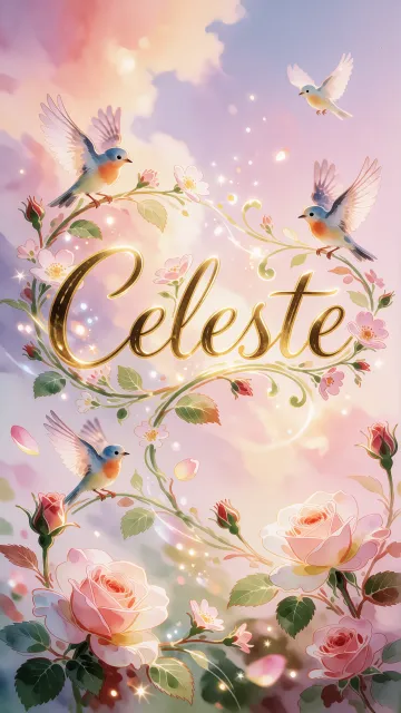 Celeste - Jardín Mágico Primaveral