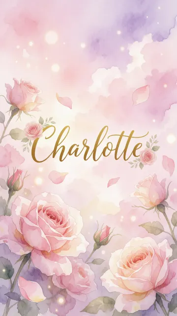 Charlotte - Rosas de Acuarela Mágica