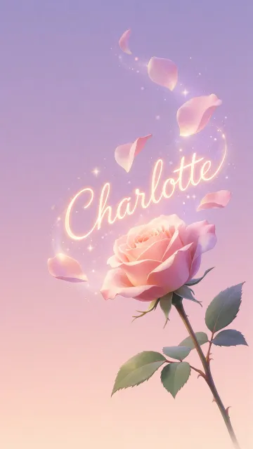 Charlotte - Rosa Etérea Iluminada