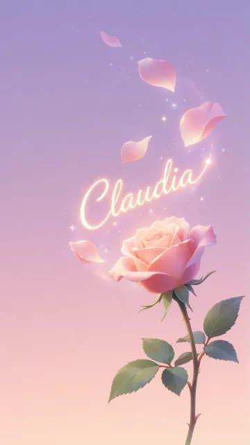 Claudia - Rosa Etérea Iluminada