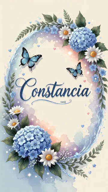 Constancia - Magia en Cursiva