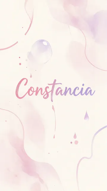 Constancia - Sueños en Tonos Pastel