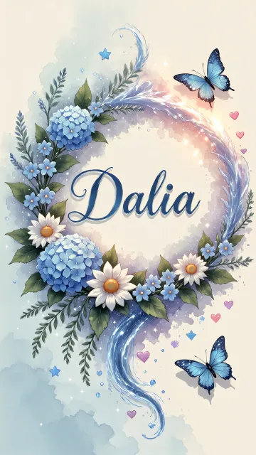 Dalia - Magia en Cursiva