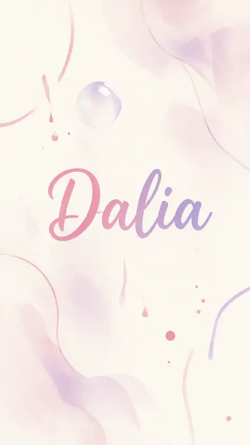 Dalia - Sueños en Tonos Pastel
